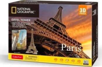 CubicFun Eiffel Tower 3D puzzle 80