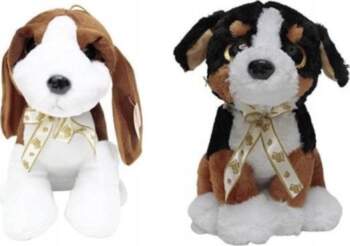 Deef Mascot Dog with a bow