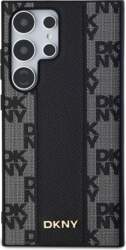 DKNY Leather Checkered Mono Pattern MagSafe