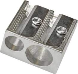 Double metal sharpener S1006 pack of