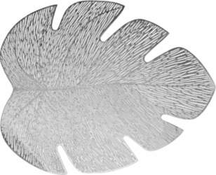 Douceur d`Interieur Leaf-shaped table mat  36