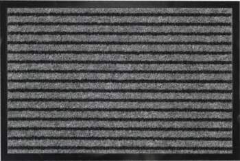 Douceur d`Interieur Rectangular door mat  gray