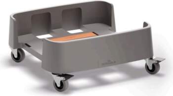 Durable 334137 trash can accessory Graphite