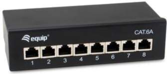 Equip Patchpanel 8x RJ45 Cat6A  FTP