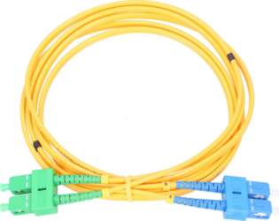 Extralink SC/APC-SC/UPC Patchcord Single mode Duplex
