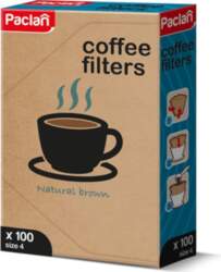 FILTERS FOR COFFEE 4 100PCS BOX