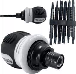 Forsage Double-sided screwdriver complete with bits