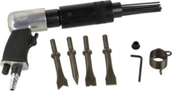 Geko Pneumatic needle rust hammer with