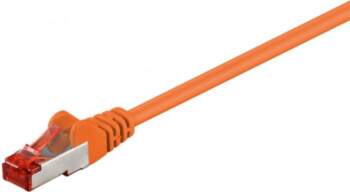 Goobay Patchcord  CAT6  S/FTP  3m  pomaranczowy