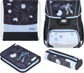 Herlitz Backpack Loop Plus Cyber Soccer