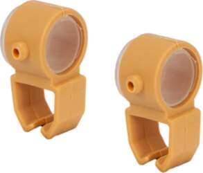 HOLDER FOR CURT RAIL PLASTIC BEIGE