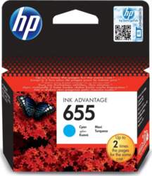 HP 655 - dye-based cyan -
