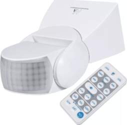 Infrared motion sensor with remote control