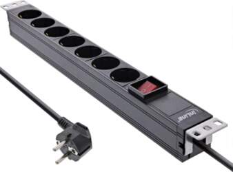 InLine 16411S surge protector Black 7