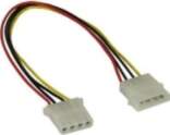 InLine 4pin Stromkabelverlangerung intern - 1m