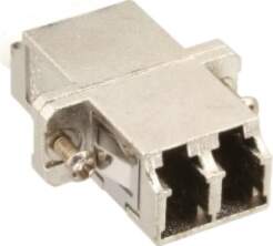 InLine Fiber Optical Adapter Metal Duplex
