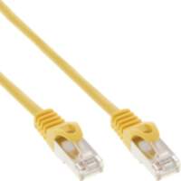 InLine Patchcord SF/UTP  Cat.5e   zolty