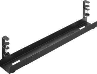 Inline Registered universal cable guide rail