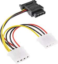 InLine SATA Power Cable SATA female