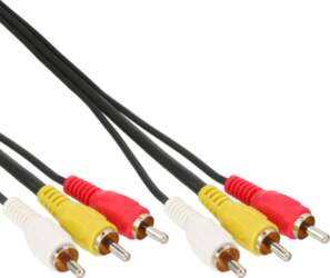 Kabel InLine RCA (Cinch) x3 -