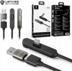 Kabel USB Lenyes USB-A + USB-C