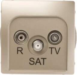 Kontakt-Simon Antenna socket Simon Basic R-TV-SAT