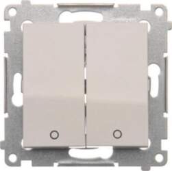 Kontakt-Simon Simon 54 Double-pole switch (module)
