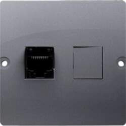 Kontakt-Simon Simon Basic computer socket single
