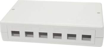 Lanview Surface mount box for 6/12