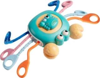 LeanToys Interactive Sensory Crab Educational Teether