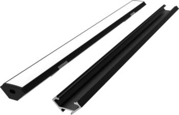 LED profilu komplekts 3 m stūra