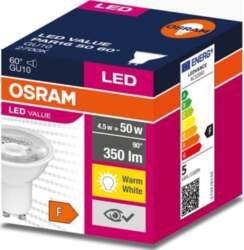 Ledvance Zarowka LED GU10 VALUE PAR16