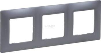 Legrand Niloe Selection Ramka potrojna stal