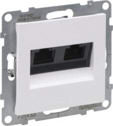 Legrand SUNO Computer socket double RJ45