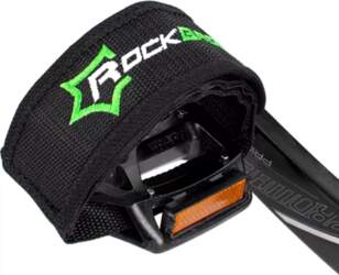 Light  durable bicycle pedal straps -