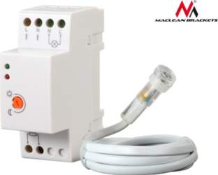 Maclean Twilight sensor DIN switch MCE83