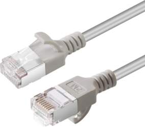 MicroConnect CAT6A U-FTP Slim  LSZH  1m