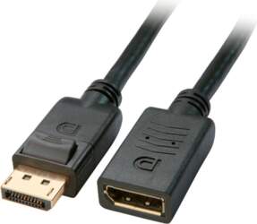 MicroConnect DisplayPort 20 M-F 2m  Displayport