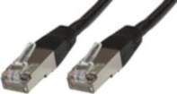 MicroConnect F/UTP CAT6 2m Black PVC