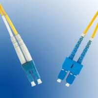 MicroConnect  LC/UPC-SC/UPC 2M 9/125 Singlemode Duplex