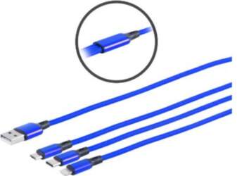 MicroConnect USB-A splitter cable with USB-C