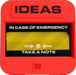 Mustard - Emergency Sticky Notes -