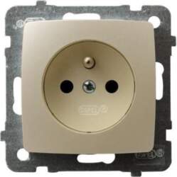 Ospel Single Diamond socket with grounding