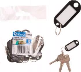 Pendants - black key identifiers 10