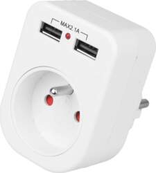 Plastrol Plug socket w/u with charger