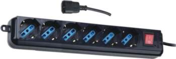 Power strip for UPS 6 sockets