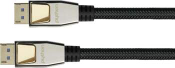 Python DisplayPort 2.0 Kabel Nylongeflecht