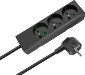 Rebel Extension cord 3 sockets 2m