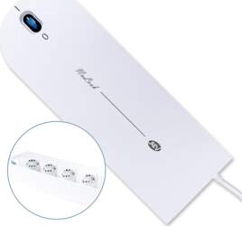 REV NoLook Socket Strip 4-fold with