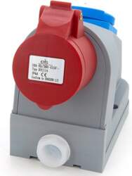 Schneider Electric Fixed power socket combined